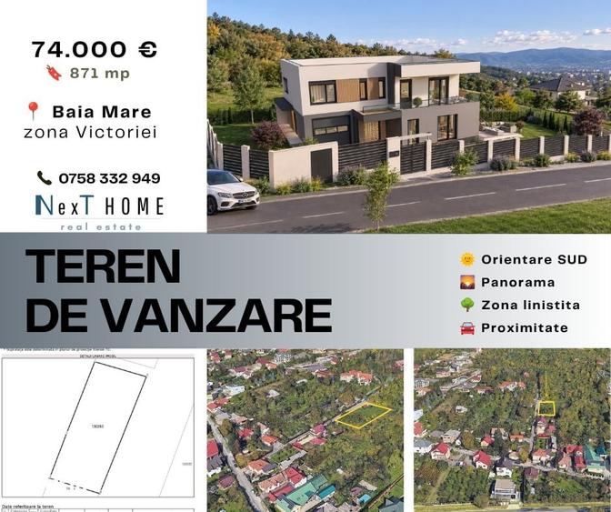 Teren de 871 mp, în Valea Borcutului