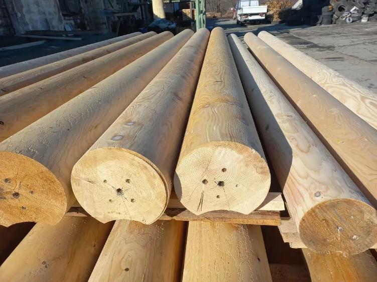 Casa ieftina de calitate din lemn rotund calibrat - 1