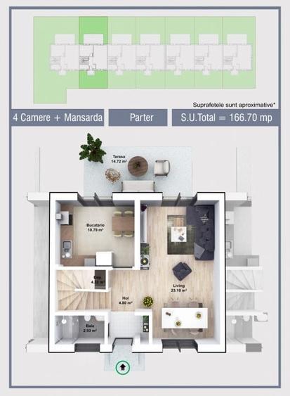 Ultima Vila de Vanzare Chiajna situate intre Padure si Lac,Comison 0 - 7