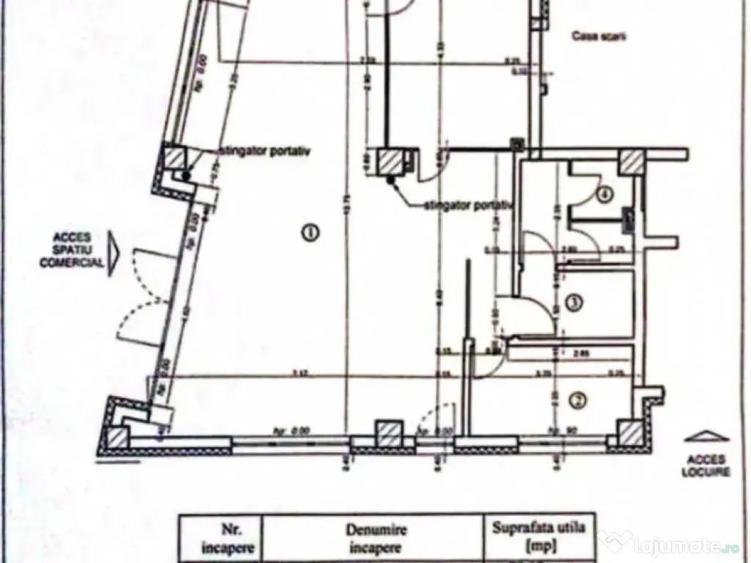 Spa?iu comercial de vanzare, 96 mp, zona Garii - 1