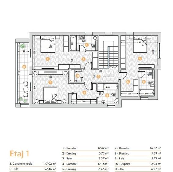 Vila Tip 1 - Marina Snagov - 5