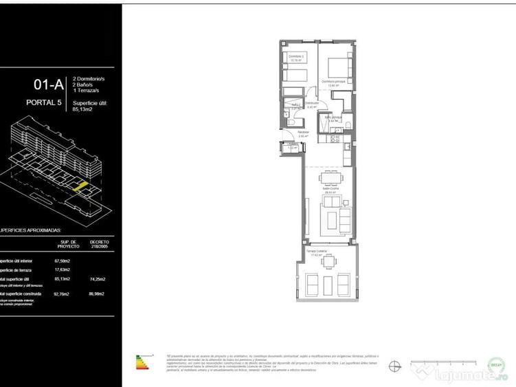 Apartament 4 cam premium cu piscina ?i sala de sport, situat intr-un cartier de coasta - 1