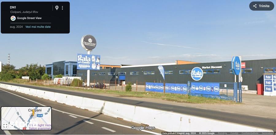 Spațiu comercial, de 6,913 mp, în Ciolpani