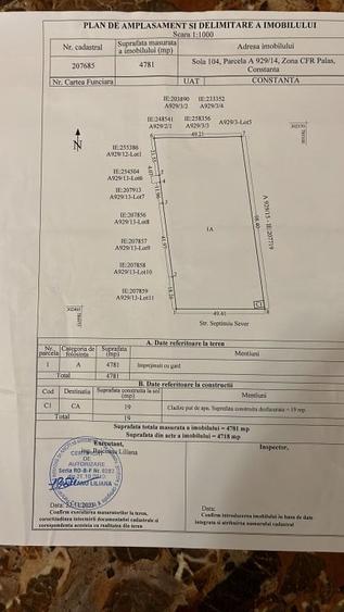 Teren intravilan liber de vanzare, imprejmuit, utilitati, la asfalt, 380kw - 9