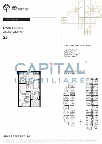 Apartament de vanzare in cartierul Sopor - 5