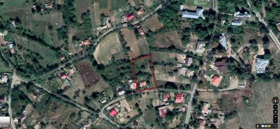 Teren intravilan central, Dobrovat 2377mp - posibilitate parcelare - 1