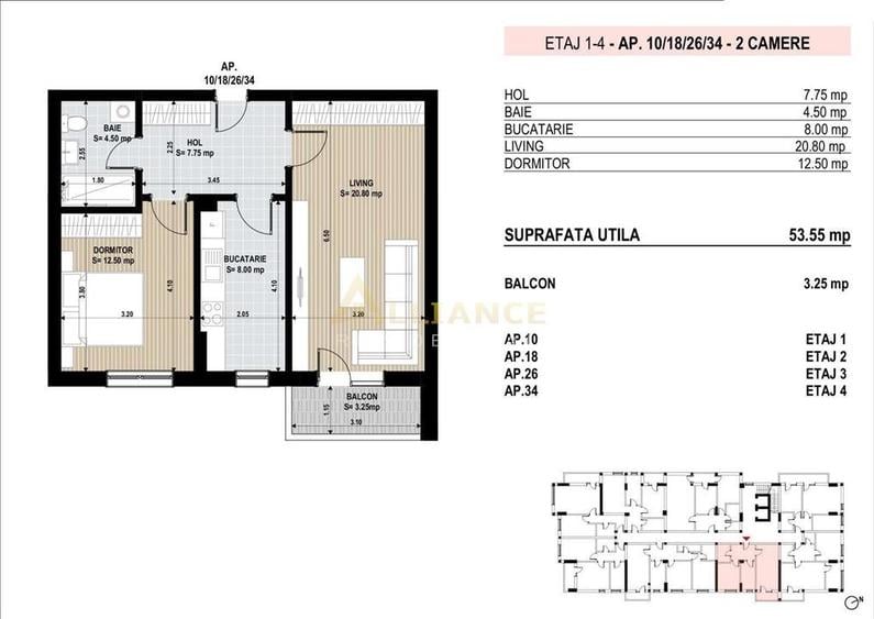 3 CAMERE - RATE DEZVOLTATOR-Splaiul Unirii - August 2026 - 4
