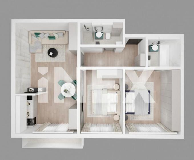 Apartament 3 camere Pitesti | Zona Stadion - 5