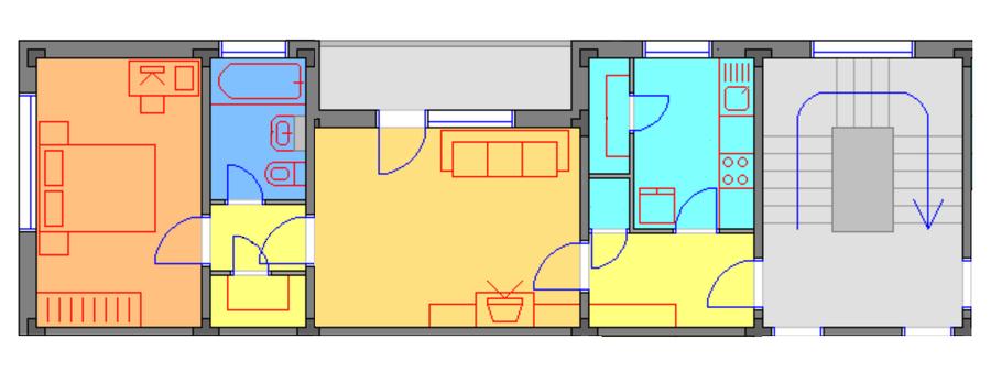 Apartament 2 camere, Brazda lui Novac - 7