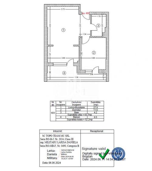 Metrou Berceni apartament 2 camere tip studio. - 9