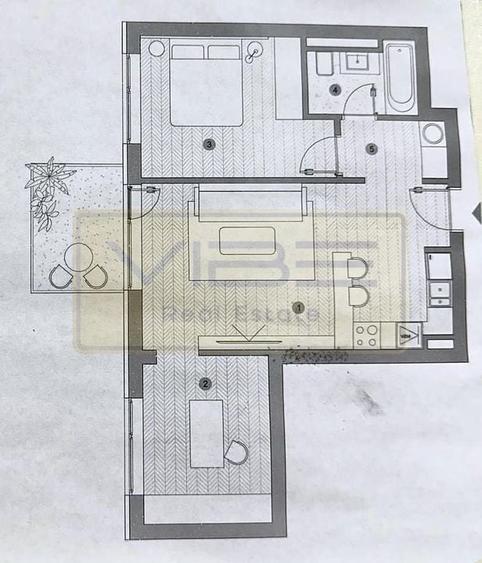 Apartament 3 camere premium  Silk District - 31