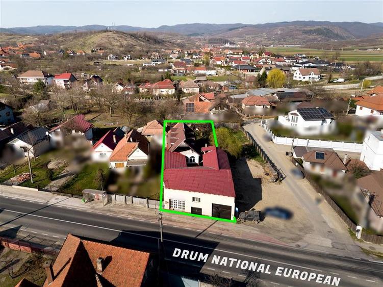 RECO Teren 691 mp cu constructie – Alesd, deschidere la DN, ideal pentru dezvolt - 1