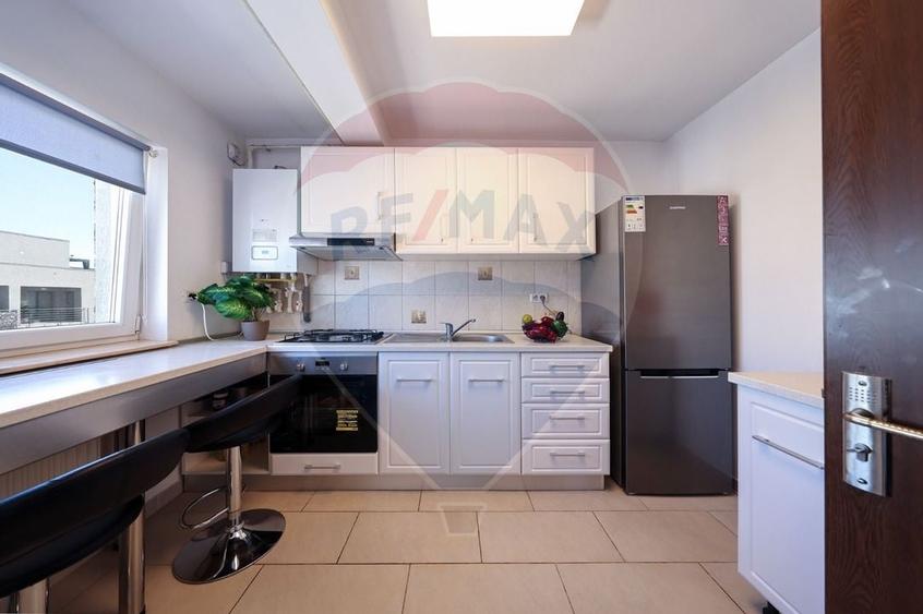 Penthouse 3 camere cu terasa, mobilat, loc parcare - 12