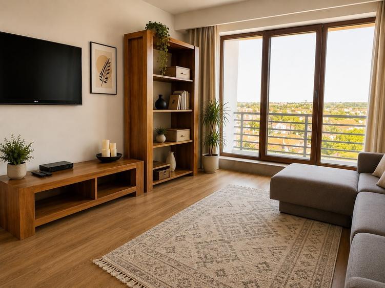 Penthouse cu 2 camere semidecomandat în Iancu Nicolae