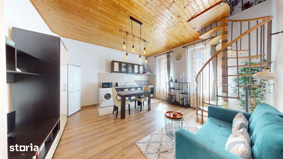 Apartament cu 2 camere în Brașovul Vechi