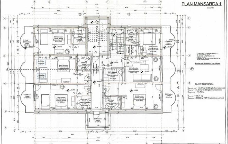 Vanzare cladire Mamaia Nord ? Ideala pentru Pensiune, Clinica -1104 mp - 41