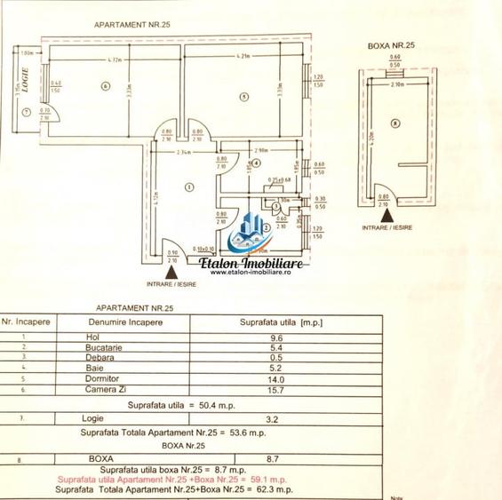 Apartament 2 camere decomandat, hol locuibil 10mp,&nbsp;Darmanesti - 5