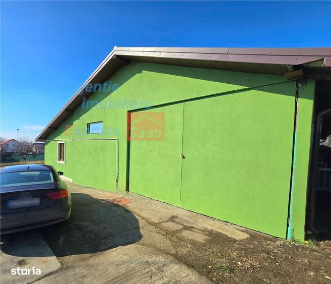 Casa renovata complet + Hala 160 mp de inchiriat in Holboca, 10 minute - 7