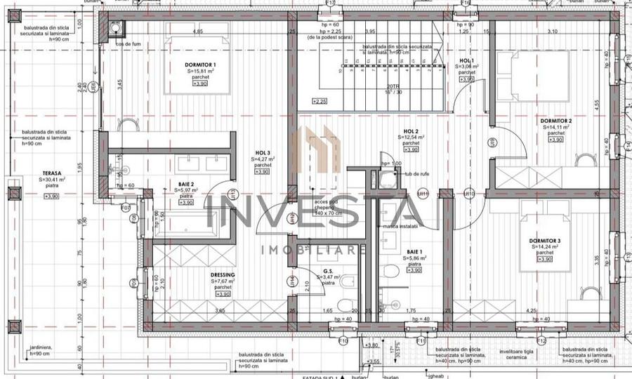 Casa individuala cu garaj dublu in Faget! 231 mp utili + 900 mp teren! - 4