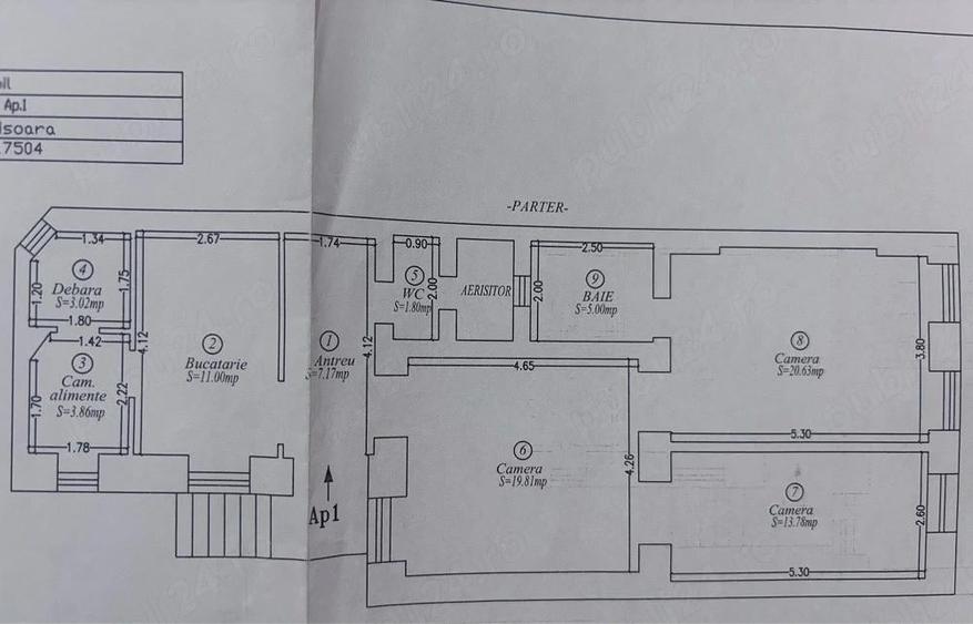 Apartament 3 camere - 10