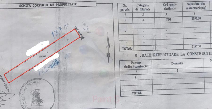 Teren intravilan 2200 mp Hemeius Bacau - 3