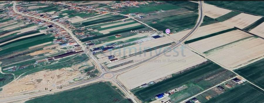 Teren intravilan de inchiriat in Cheriu , la 50 m de Inelul Metropolitan - 1