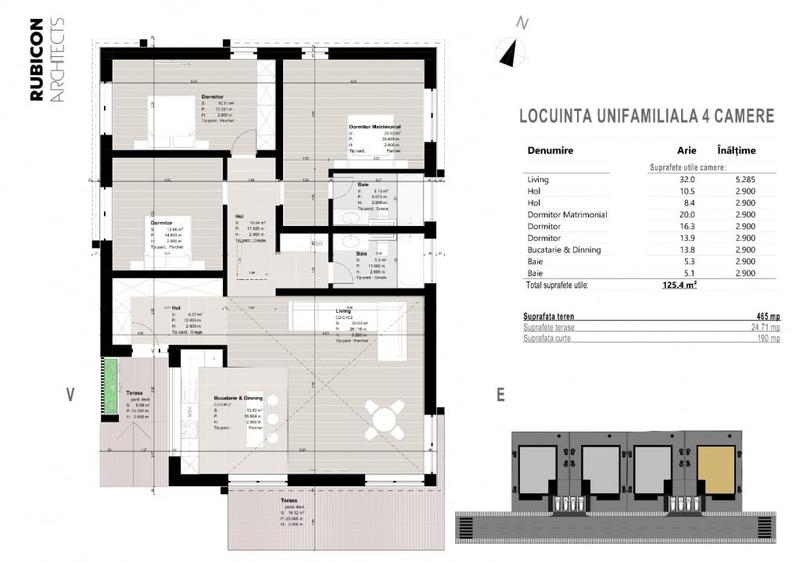Casa dispusa pe parter, constructie noua - 9
