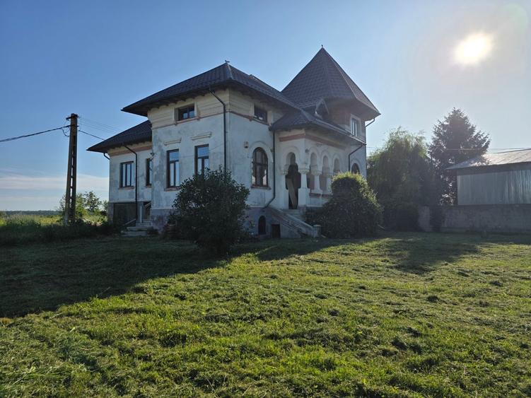 Judetul Prahova, in Poienarii Burchii, conac neoromanesc si teren 2.800 mp - 13