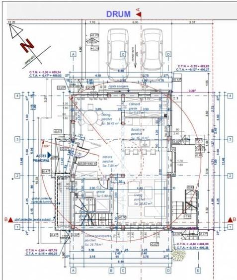Casa 2 camere de vanzare in Chinteni - 3