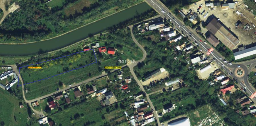 Teren 5656 mp Piatra-Neamt, Strada Dimitrie Bolintineanu, nr. 54c
