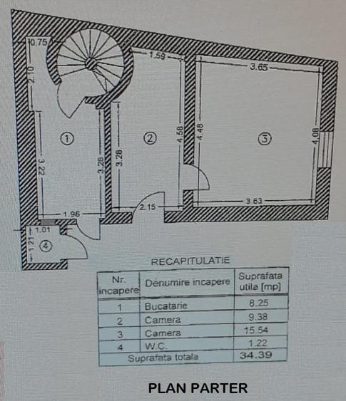 Unirii-Cartierul Evreiesc, singur curte, dubla deschidere, libera - 22