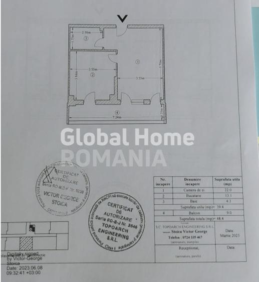 Apartament 2 Camere 39 MP | Militari | Loc de parcare | Bloc nou 2023 | - 14