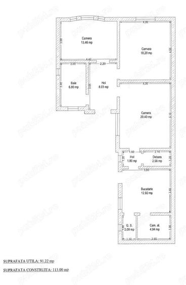 Vand casa 3 camere, cartierul functionarilor - 3