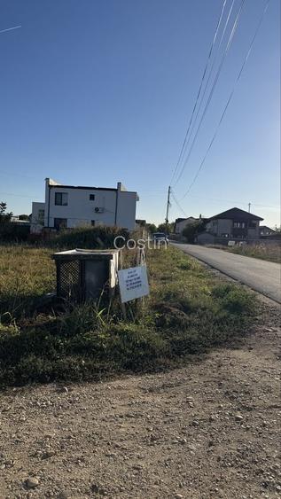 Teren 452 mp la asfalt - Comuna Berceni , dubla deschidere, pe colt