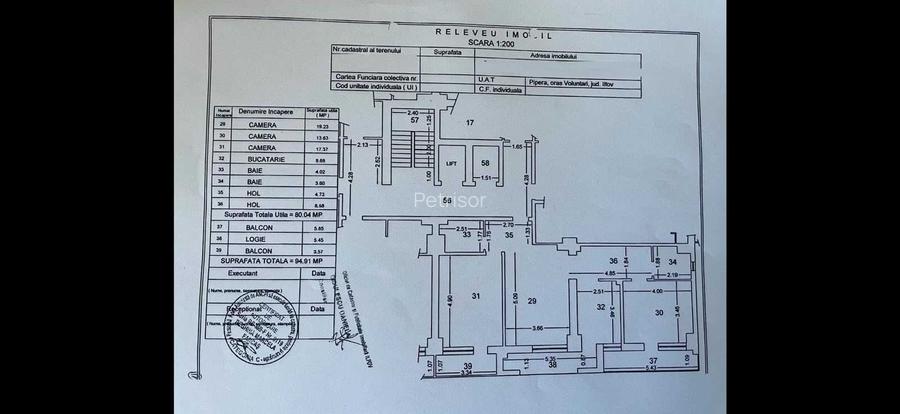 3 camere cu 3 balcoane, renovat si mobilat | Pipera, vizavi de Scoala Americana