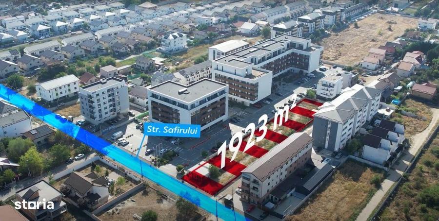 Teren 1.923 mp cu deschidere la strada si utilitati complete - 2