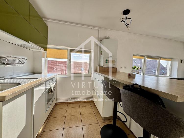 Apartament cu 2 camere, 43mp utili + balcon, mobilat, orientare sudica - 6