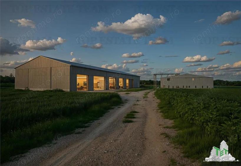 Teren industrial de vanzare pentru hale langa A0 Bragadiru - 5