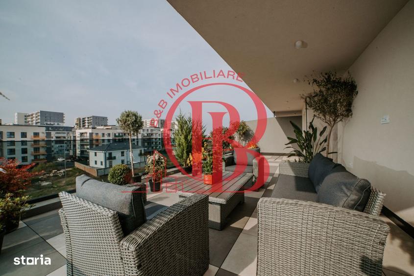 Penthouse 2 camere mobilat utilat panouri solare pompa caldura - 1