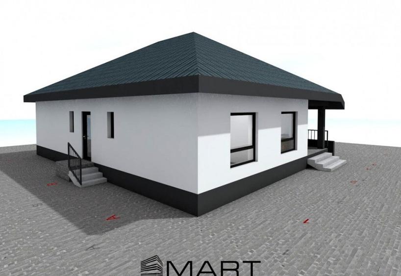 Casa individuala 1 nivel, 120mp cu teren 500mp in Cristian - 1