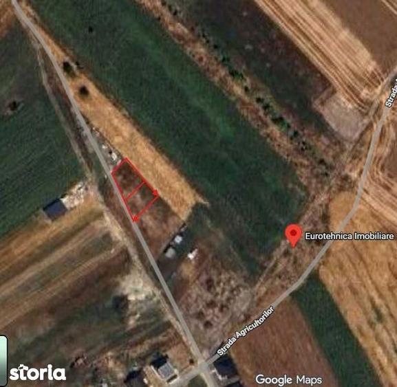 Teren de vanzare intravilan 2x 500mp- SABARENI - 5