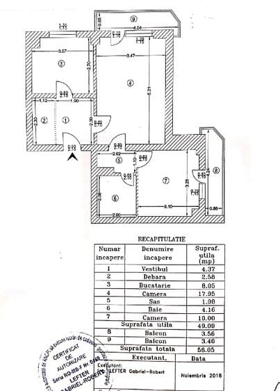 Apartament 2 camere | Vis-a-vis de Hotel Marriott | Vedere excelentă | - 4