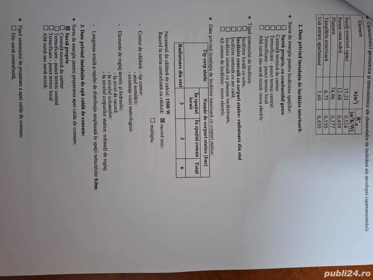 Vand apartament 3 camere - 7