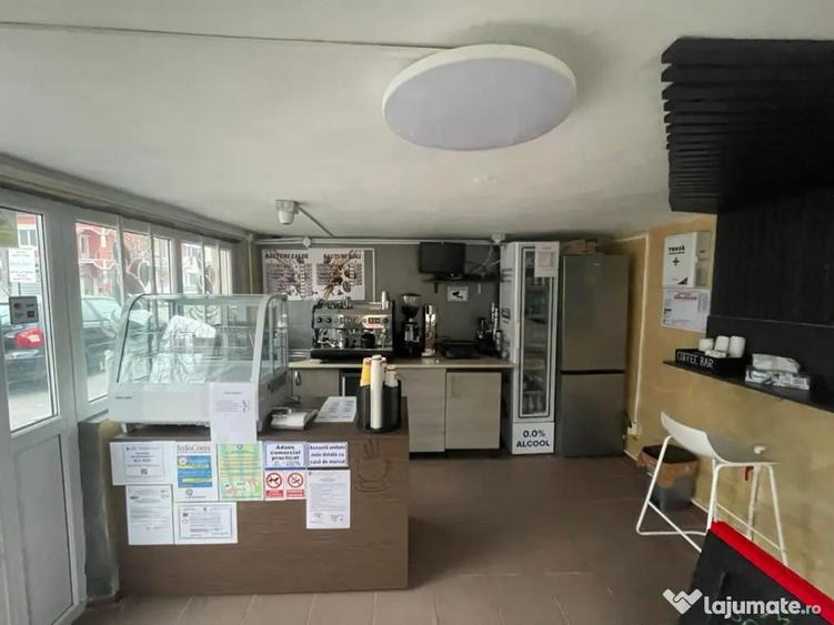 Vand afacere la cheie cu echipamente ?i mobilier de cafenea central - 3