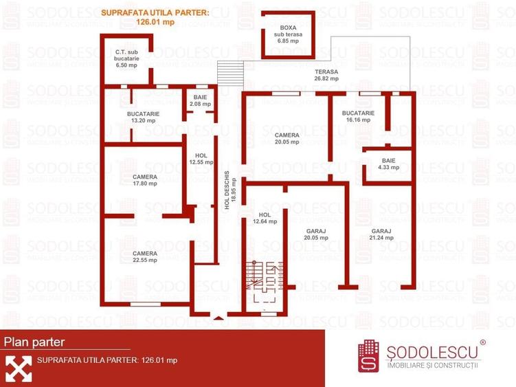 Vila  zona Elisabetin P+2E+M - 5