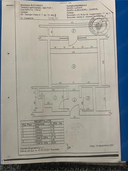 Vand Garsoniera mobilata,Cismigiu,Blocul Florentin - 2