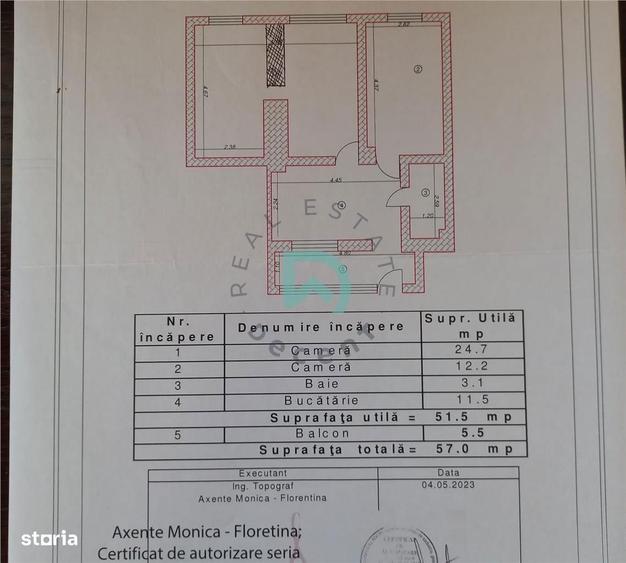Apartament 3 camere, pretabil birou - 1