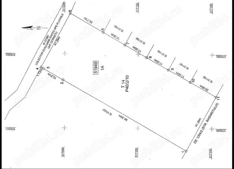 De vanzare teren intravilan 4685 mp, Cornetu-aproape de A0