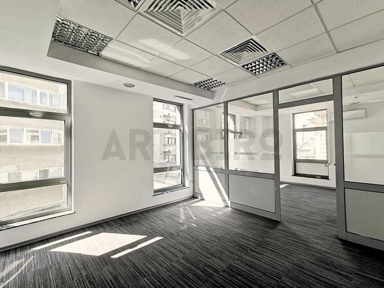 Zero comision, 260-682mp birou mobilat, move-in ready, Romana, 6' metrou - 7