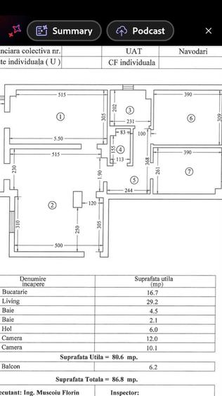 Apartament 3 camere Centru - 1
